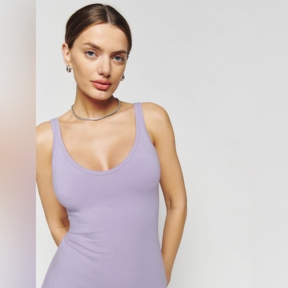 Reformation Tyra Scoop-Neck Maxi Knit Dress PETITE - Picture 5 of 10